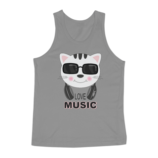Nome do produto Regata Gato Love Music