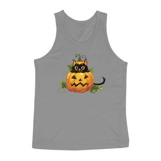 Nome do produto Regata Gato Preto Halloween