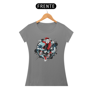 Nome do produto Baby Look Gato Skatista