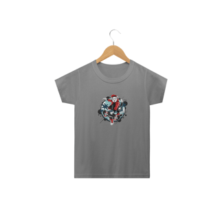 Nome do produto Camiseta Infantil Gato Skatista