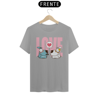 Nome do produto Camiseta Cachorro Casal Love