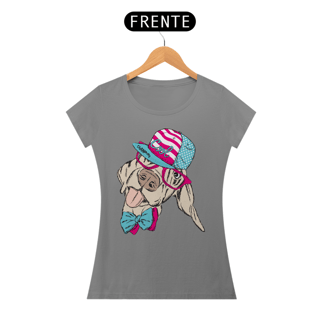 Nome do produto Baby Look Cachorro Vira-Lata Cool