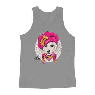 Nome do produto Regata Poodle Fêmea I Like To Dress Up