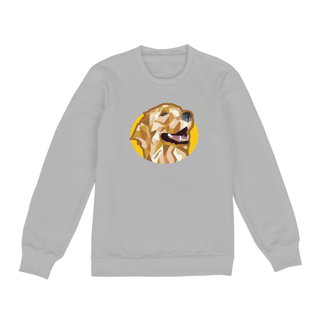 Nome do produto Moletom Blusão Golden Retriever Mosaico Guth Dog