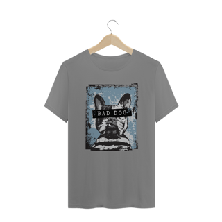 Nome do produto Camiseta Plus Size Bad Dog