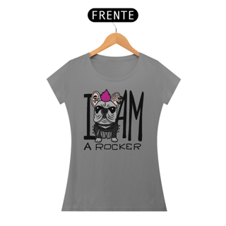Nome do produto Baby Look I Am a Rocker
