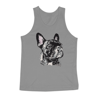 Nome do produto Regata Bulldog Francês Pintura Digital