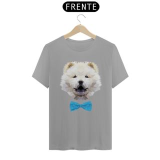 Nome do produto Camiseta Chow Chow Creme de Gravatinha