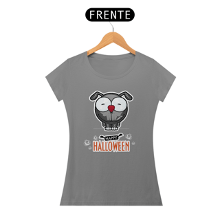 Nome do produto Baby Look Happy Halloween Cartoon Doggy