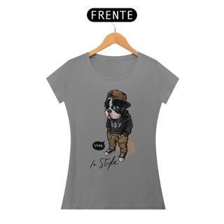 Nome do produto Baby Look Cachorro - Stay in Style