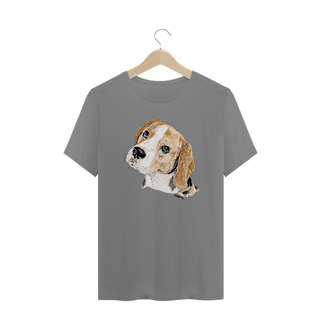 Nome do produto Camiseta Plus Size Beagle Pintura Digital