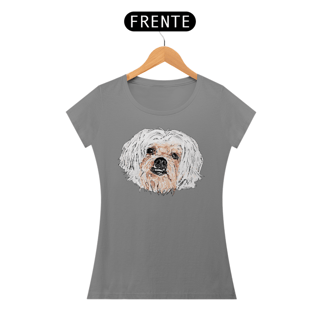 Nome do produto Baby Look Lhasa Apso Pintura Digital