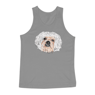 Nome do produto Regata Lhasa Apso Pintura Digital