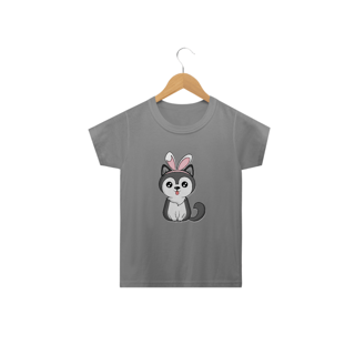 Nome do produto Camiseta Infantil Cachorro Páscoa