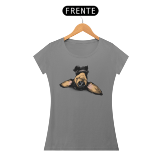 Nome do produto Baby Look Dachshund de Cabeça para Baixo