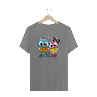 Nome do produto Camiseta Plus Size Coruja - Modelo 1
