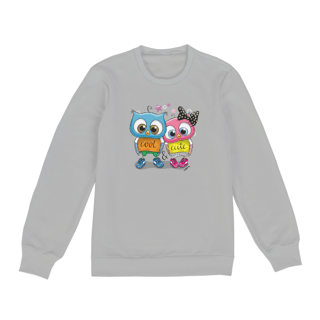 Nome do produto Moletom Blusão Coruja - Modelo 1