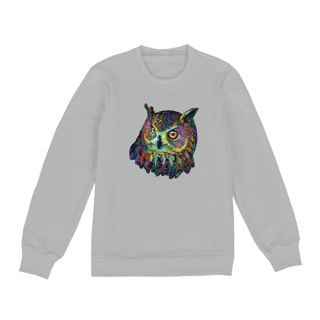 Nome do produto Moletom Blusão Coruja - Modelo 2