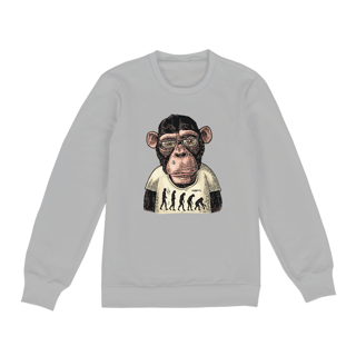 Nome do produto Moletom Blusão Macaco - Modelo 3