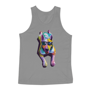 Nome do produto Regata Cachorro Deitado Pop Art