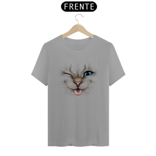 Nome do produto Camiseta Gato Piscando