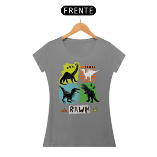 Nome do produto Baby Look Dinossauro - Modelo 3