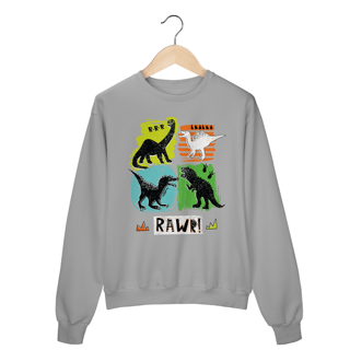 Nome do produto Moletom Blusão Dinossauro - Modelo 3
