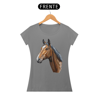 Nome do produto Baby Look Cavalo - Modelo 3