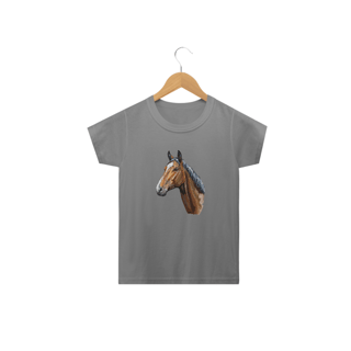 Nome do produto Camiseta Infantil Cavalo - Modelo 3