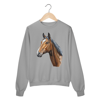 Nome do produto Moletom Blusão Cavalo - Modelo 3