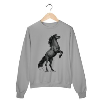 Nome do produto Moletom Blusão Cavalo - Modelo 4