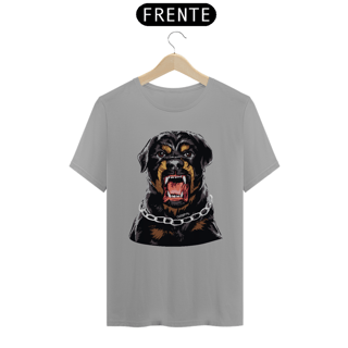 Nome do produto Camiseta Rottweiler com Cara de Bravo