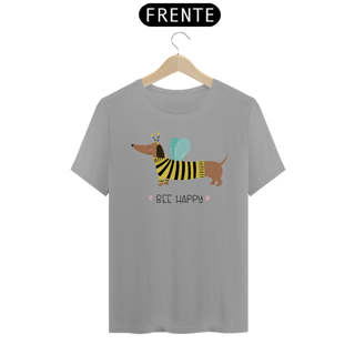 Nome do produto Camiseta Dachshund Bee Happy