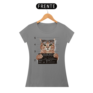 Nome do produto Baby Look Gato Bandido