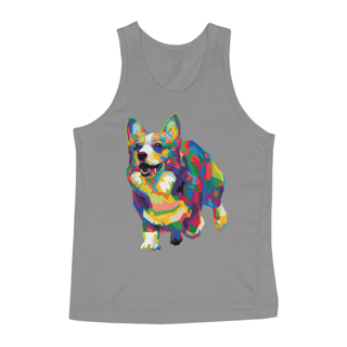Nome do produto Regata Welsh Corgi Pop Art