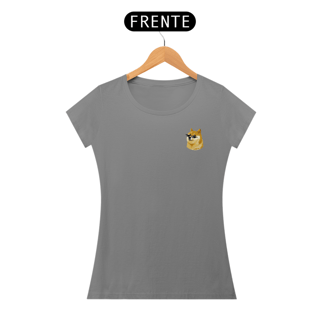 Nome do produto Baby Look Akita Meme Óculos