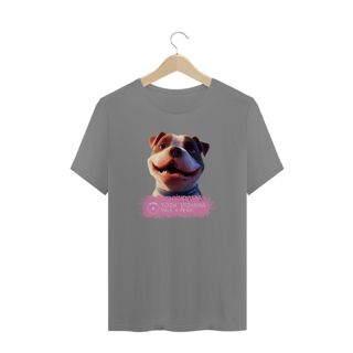 Nome do produto Camiseta Plus Size De.Feenda - Toda Vidinha Vale a Pena - Modelo 1B