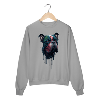 Nome do produto Moletom Blusão American Bully Splash Art
