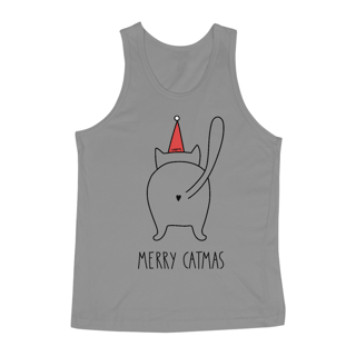 Nome do produto Regata Gato Natal - Merry Catmas