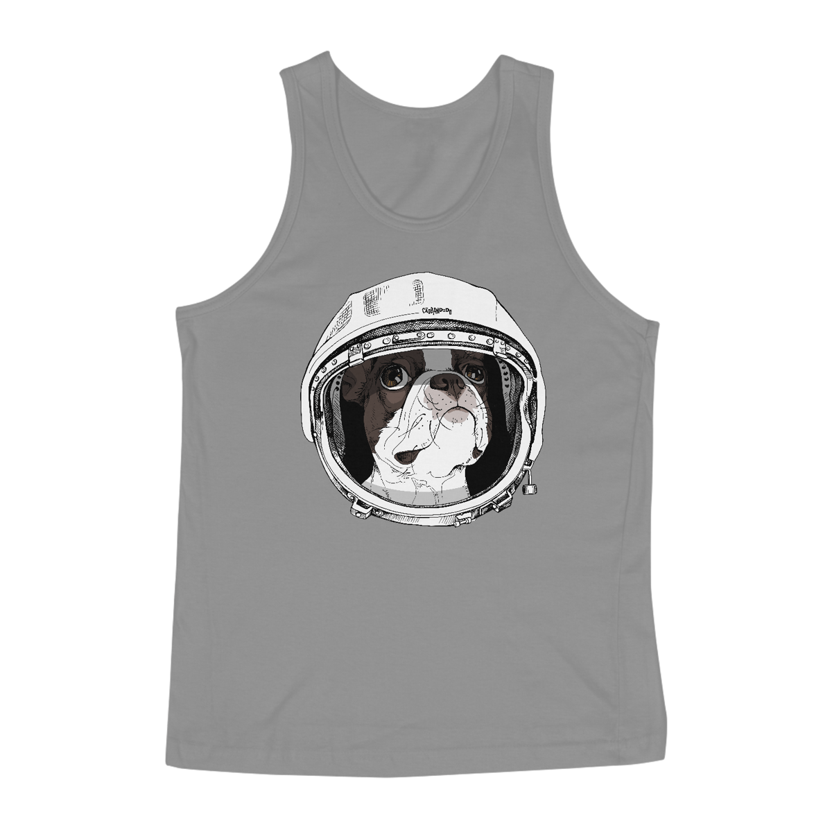 Nome do produto: Regata Boston Terrier Astronauta