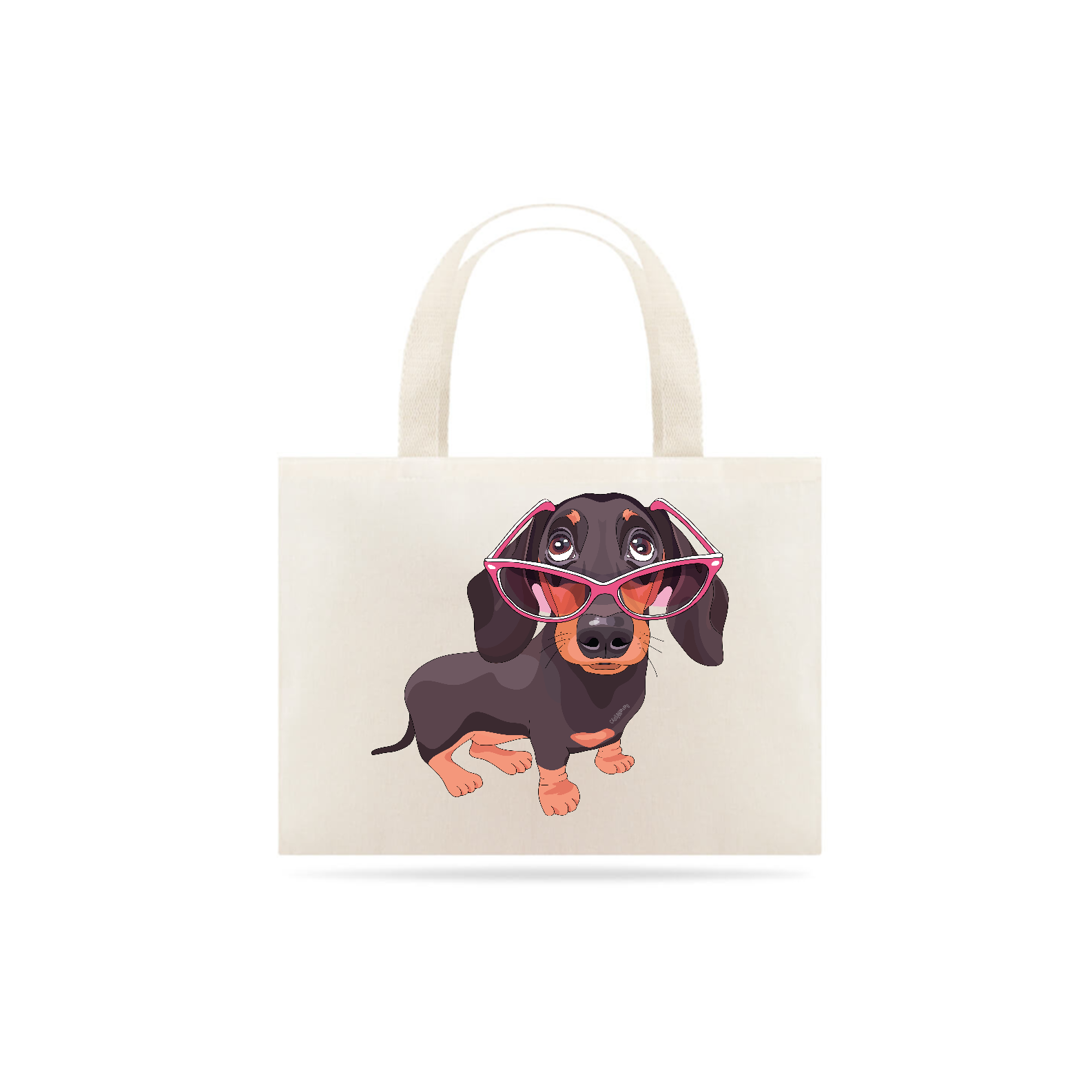 Ecobag Dachshund de Óculos