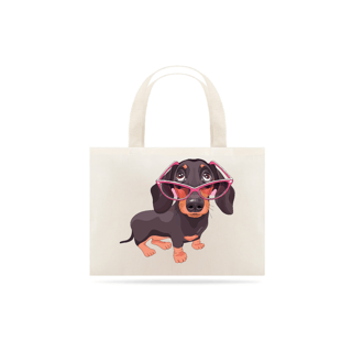 Ecobag Dachshund de Óculos