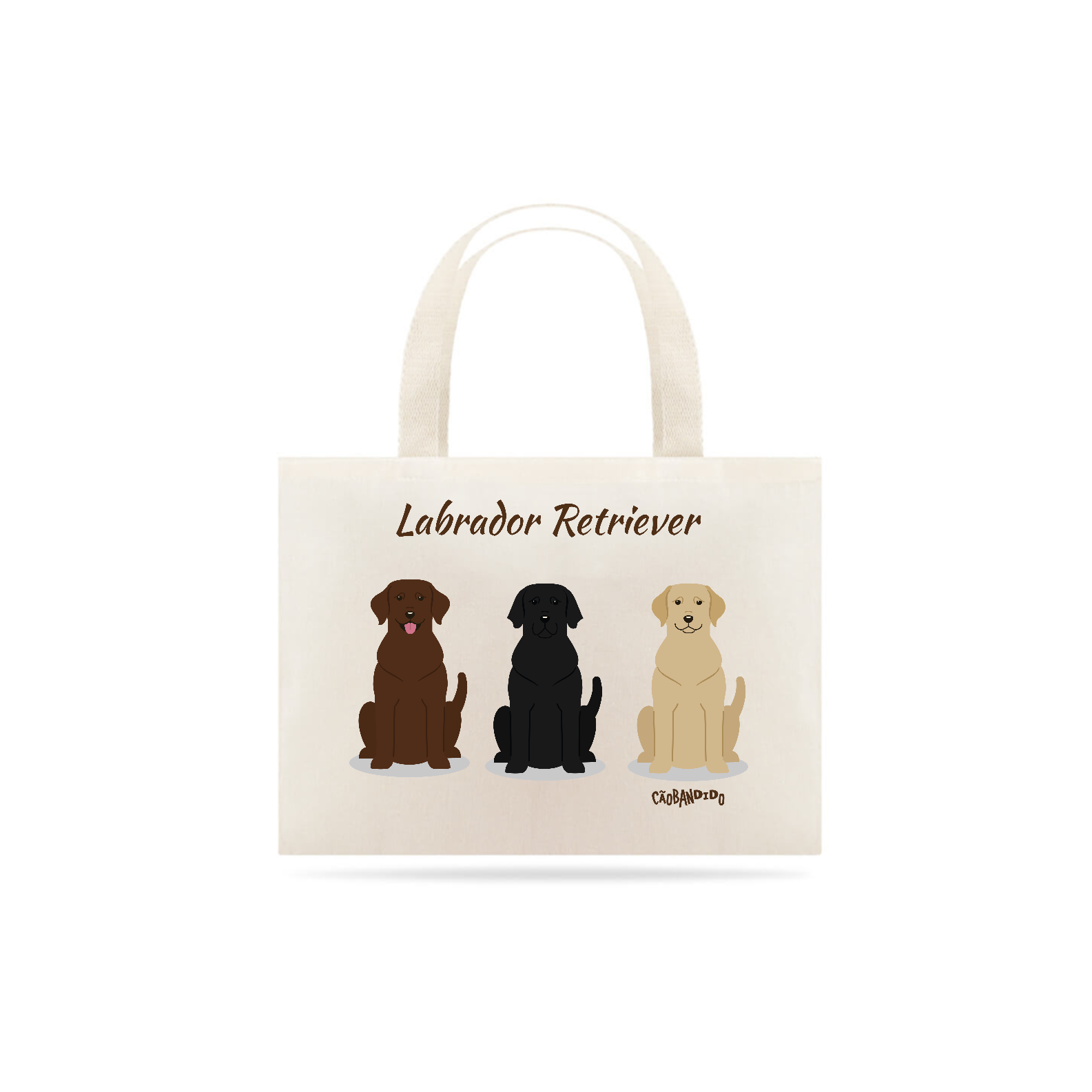 Ecobag Labrador Todas as Cores