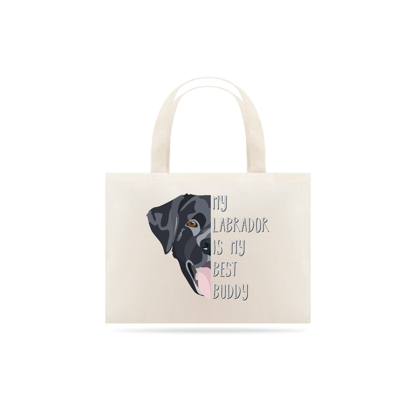 Ecobag Meu Labrador é Meu Melhor Amigo