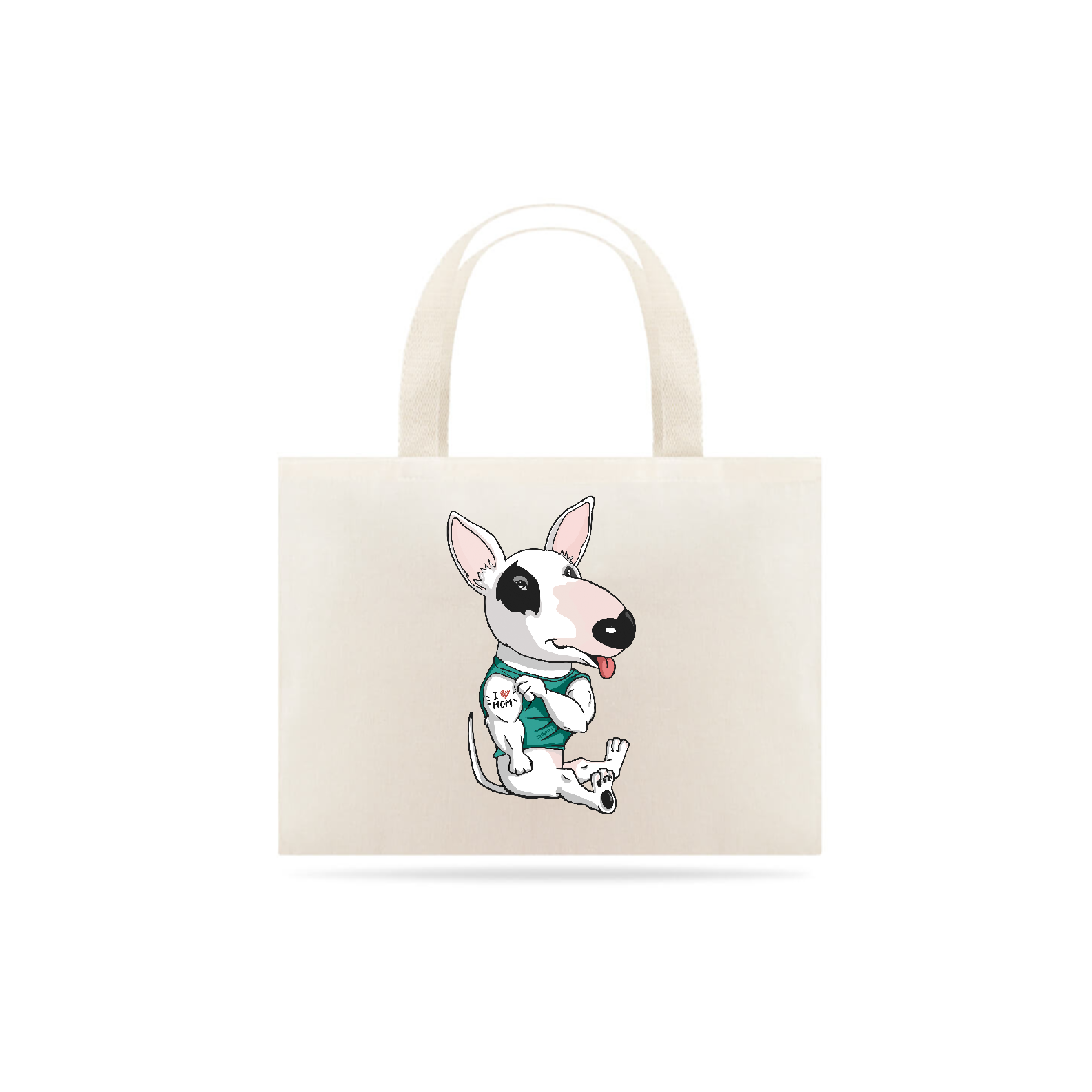 Ecobag Bull Terrier I Love Mom