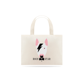 Ecobag Bull Terrier Rock Star