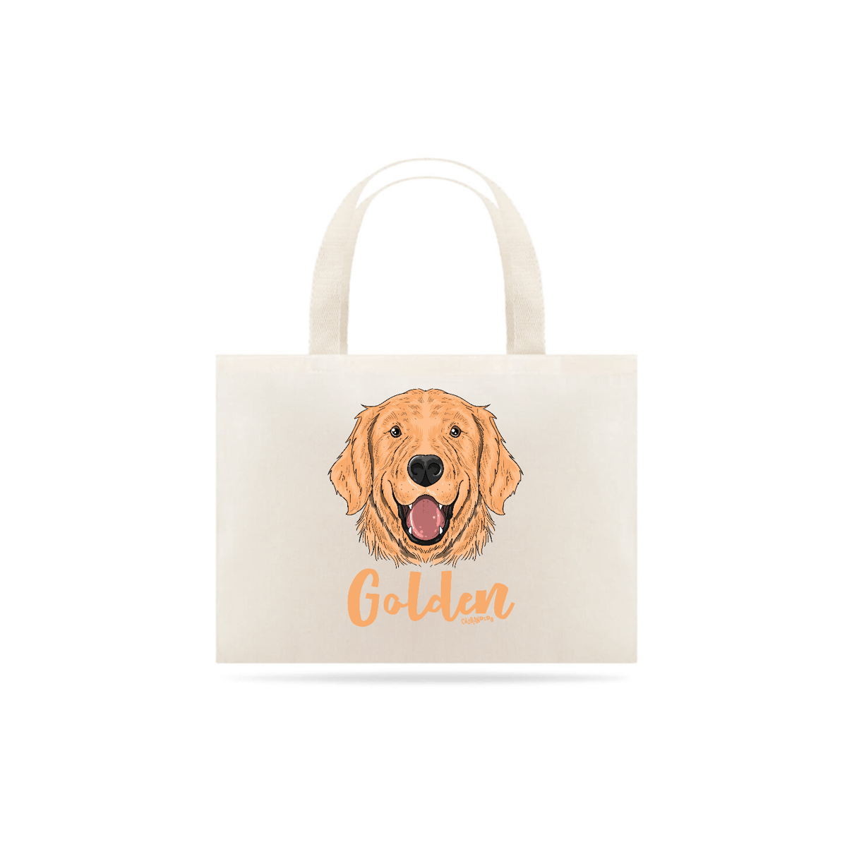 Nome do produto: Ecobag Cachorro Golden