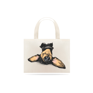 Ecobag Dachshund de Cabeça para Baixo