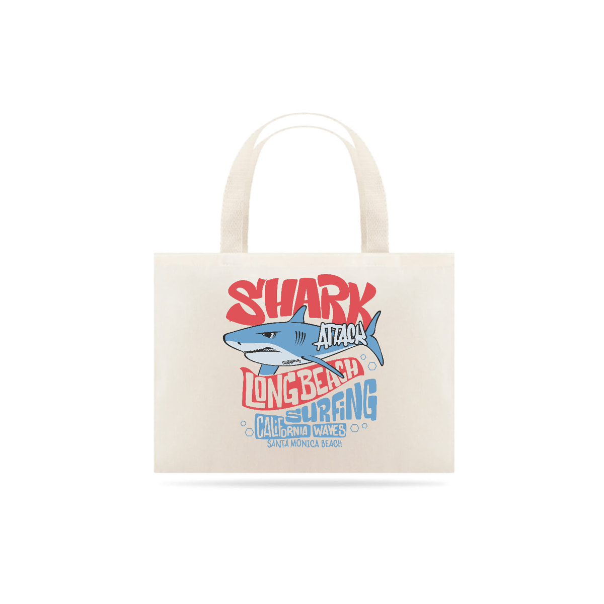 Nome do produto: Ecobag Tubarão - Modelo 2