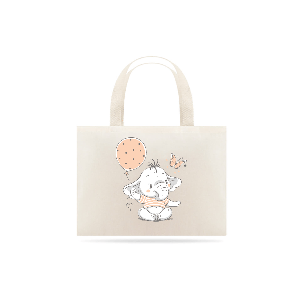 Nome do produto: Ecobag Elefante - Modelo 2